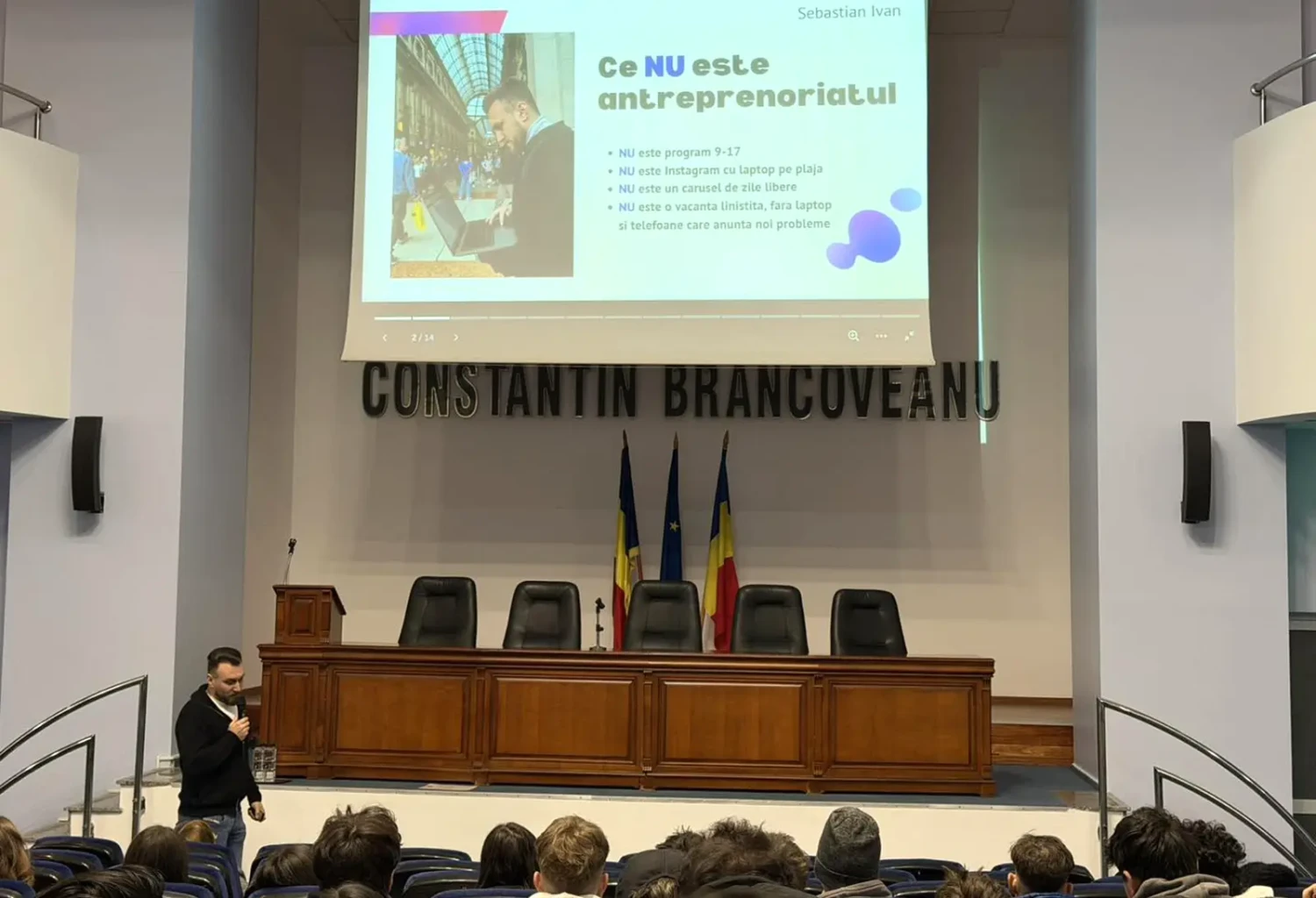 Antreprenoriatul prinde viață la UCB Pitești